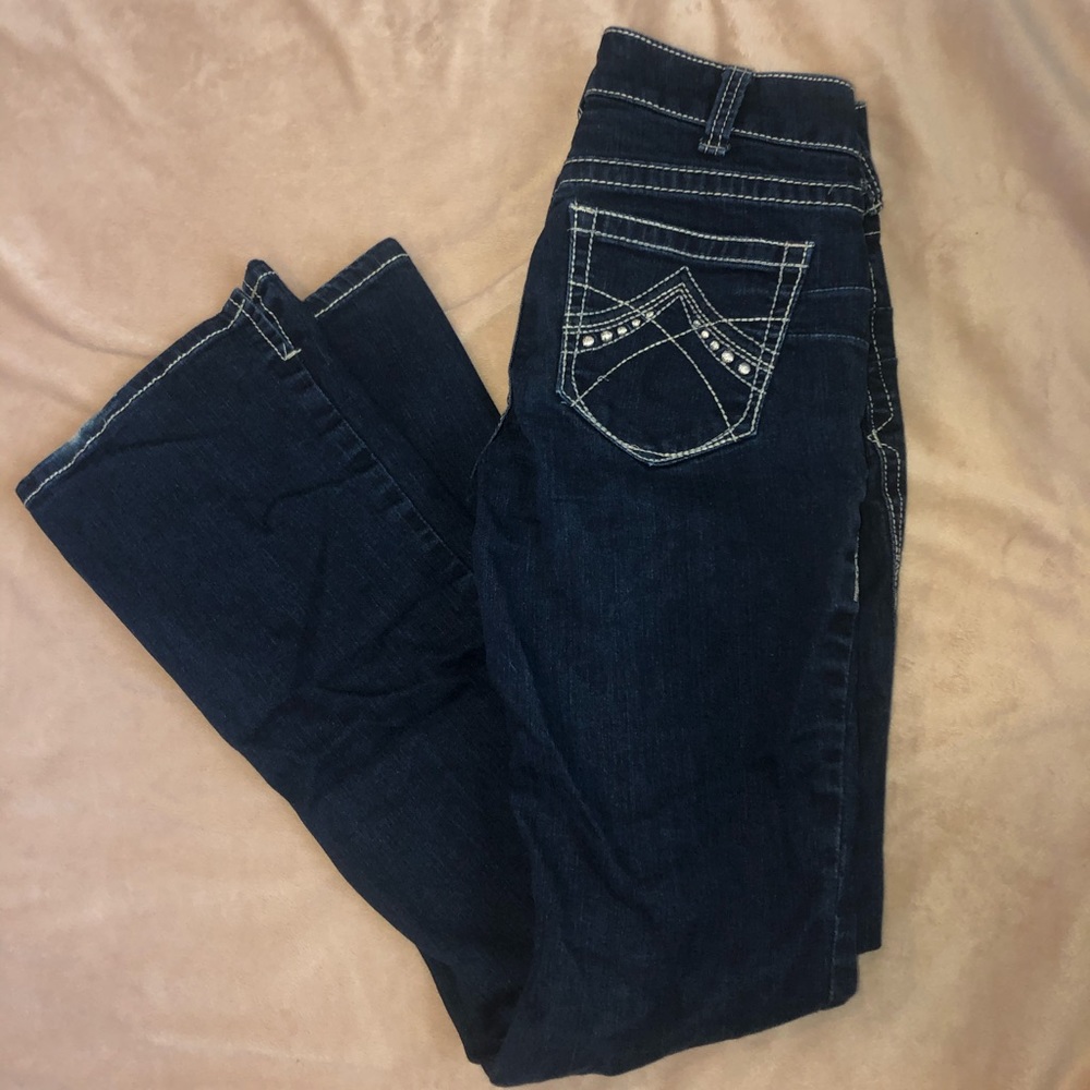 DARK DENIM ARIAT BOOTCUT JEANS